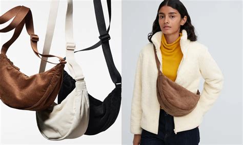 uniqlo fake leather bag|uniqlo nylon crossbody purse.